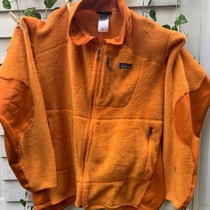 Patagonia Full-Zip Shaggy Fleece (R series Mango)